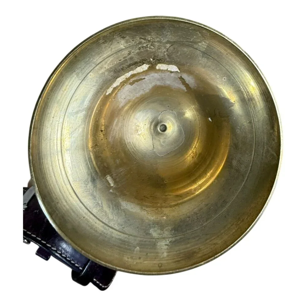 Painted‎ Brass Vase